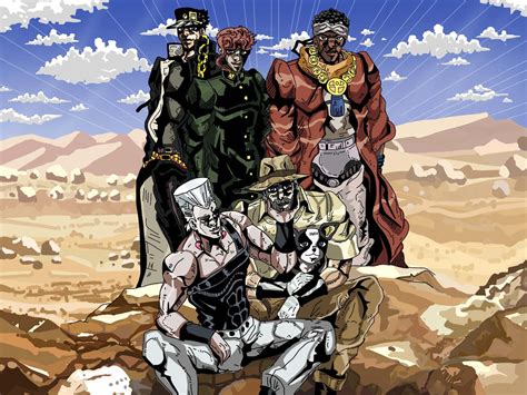 stardust crusaders members.